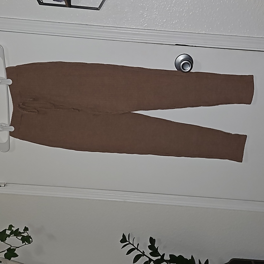 Shein Beige Lounge Pants Size Small